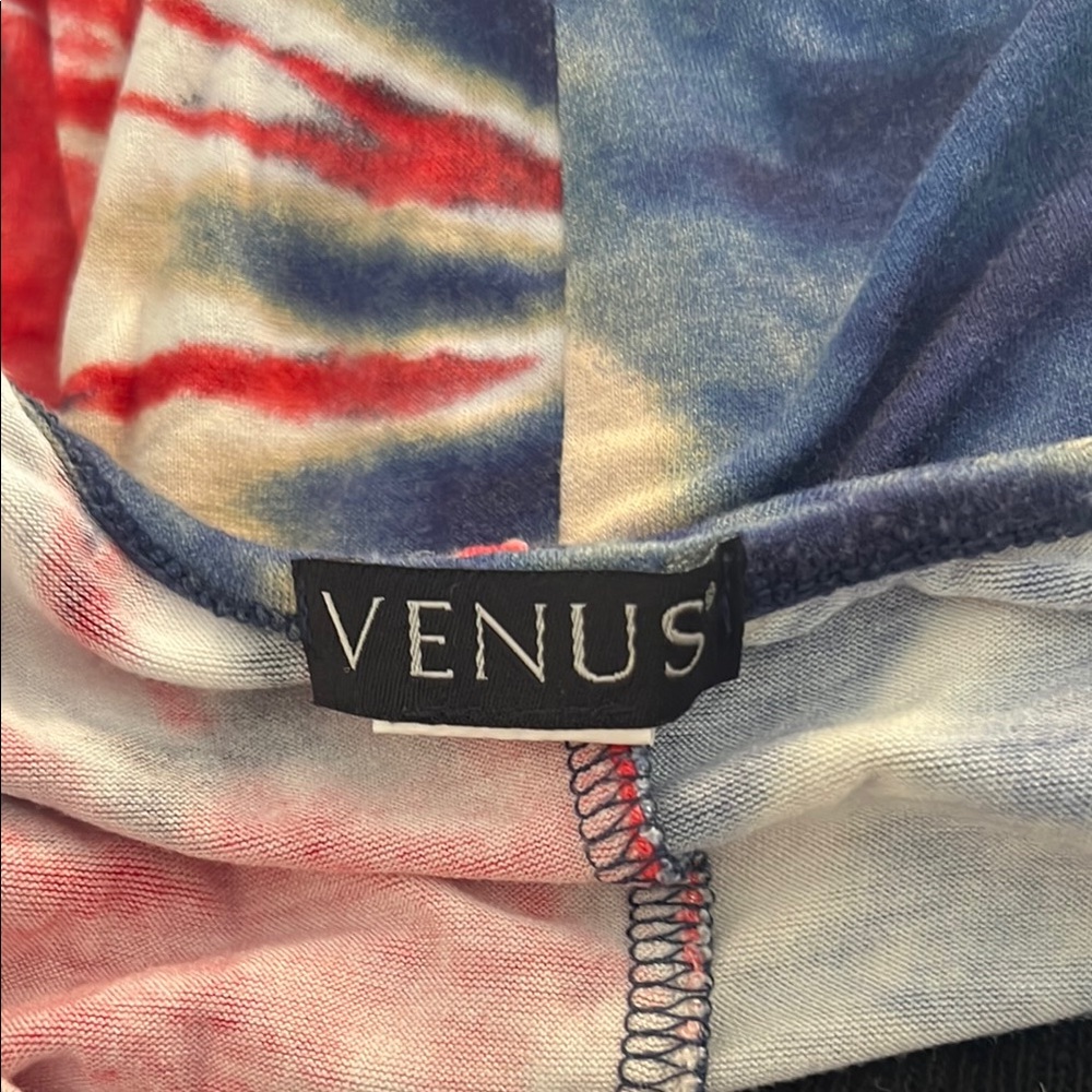 VENUS Red and Blue Tie-Dye Tank Top Size XL - Picture 7 of 8